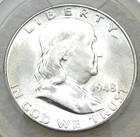 1948 D Franklin Half Dollar Pcgs Ms64fbl Frosty Just Graded New Holder  u208m