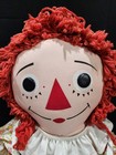 Vintage Very Rare 42  Raggedy Ann Doll By Knickerbocker 1960 s 5 Lashes