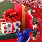 Vgoodall Christmas Pull Bows 5 Inch 30pcs Red Gift Wrap Decor