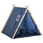 Blue Play Tent Kids Toddlers Children Baby Cubby Playhouse
