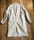 Sears The Men s Store Beige Trench Coat Outerwear  Size 42 X-tall