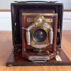 Rochester Optical Pony Premo A 4x5 Camera   Dry Plate Holders - Untested Read