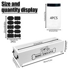 Hlimior Large Dog   Cat Treats Container Farmhouse Cookie Jar With 4 Jars   Labe