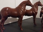 Lot Of 4 Hartland Hard Plastic Quarter Horse Figures