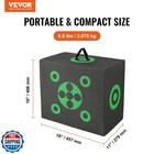 Vevor Archery Target Block  16 x18  All-side Bow Target Block  Outdoor Portab