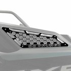 Black Powdercoat Rzr Pro Xp Billet Cnc Side Air Vent Intake Grille Grill Bezels