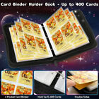 Card Binder For Pokemon Cards Holder Fits 400 Cards W  50 Removable Sleeves Tcg