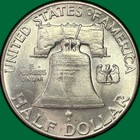 1948 Franklin Half Dollar Brilliant Uncirculated Bu Coin  42058