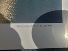 Vintage  Lear 36 Jet Bicentennial Poster By St  Louis Arch