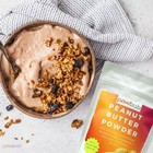 Powbab Peanut Butter Powder Unsweetened  No Sugar-100  Usa Organic Peanuts 5 5oz