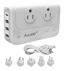International Travel Adapter Voltage Converter 220v To 110v Compact Power Plug