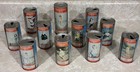 Vintage Tennent s Lager Beer Girls Pinup Pull Tab Beer Cans Lot Of 11