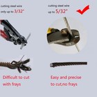 Heavy Duty Wire Cutters Steel Cable Cutter Wire Rope Cutter Aircraft Bicycle Cab