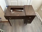 Sears Roebuck Vintage Sewing Machine Cabinet With Drawers And Mounting Hardware