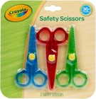 Crayola My First Safety Scissors  Toddler Art Supplies  3ct