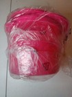 New Tupperware Big Wonders Bowls 3 Cup Round Clear Pink Set Of 4 Free Shipping  