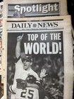 Daily News Sunday October 27 1996 Top Of The World Champs Ny Complete Newspaper