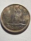 1965 Canadian 10-cent Silver Coin  dime 