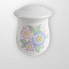 Vintage 1988 Floral Pair Of Salt   Pepper Shakers