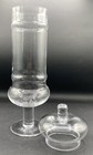Large 17    Clear Empoli Blown Glass Apothecary Jar