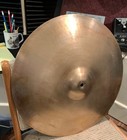 Vintage 1960s 1970s Paiste Super Switzerland 18  Inch Crash Ride Cymbal Rare  