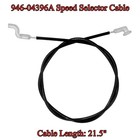 Wanotine 946-04396a Speed Selector Cable For Mtd 746-04396 746-04396a  Black