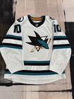 2023-2024 Anthony Duclair San Jose Sharks Game Worn Used White Away Jersey  