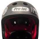 Vintage 80   s Pro-tec Skateboard bike Helmet W  Stickers Matte Black Made In Usa