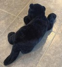 Ty Classic Zephyr Black Panther Plush 12  Jaguar Cat Retired Green Eyes Stuffed