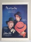 Stetson Hats Vintage 1940 s Woman Fashion 1946 Art Print Ad
