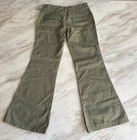 Vintage 1990s Esprit Flare Jeans Girls 100  Cotton Size 10 11 Olive Green Y2k