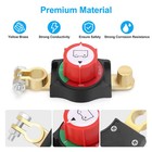 Top Post Battery Disconnect Switch 12-48v Marine Battery Cut-off Switch Isolator