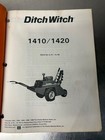 Oem Ditch Witch 1410   1410  Trencher Parts Catalog Manual