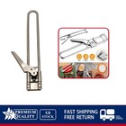 New Stainless Steel Can Opener Multifunctional Adjustable Jar Lid Gripper Tool