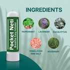 Pure Himalayan Salt Aromatherapy Pocket Neti Inhaler W  Essential Oils  2-pack 