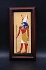 Rare Authentic Ancient Egyptian Antiquities Horus Stone Wall Relief Egyptian Bc