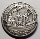 1953 Queen Elizabeth Ii Coronation Medal   In Original Box    35mm