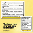 Pain Relief Balm 2 Jars For Muscles Joints Back Neck Shoulder Relief
