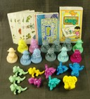 Vtg Wendy s The Good Stuff Gang Figures Assorted Animal Etc  1985 Sticker Lot