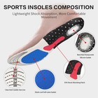 Orthotic Shoe Insoles Insert Flat High Arch Support Plantar Fasciitis Cushion