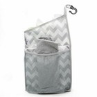 Diaper Caddy And Nursery Organizer For Newborn Baby Essentials  Chevron Pattern