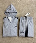 Adidas Essentials Tracksuit Mens Authentic 2 Piece Set Sweatsuit New Multiple Sz