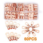 140x Cable Lugs Kit   Large Wire Copper Terminals Crimping Plier 6-50mm   Crimper