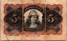 Greece 5 Drachma 1918 Pick   64