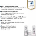 Panasonic - Kx-tgd832w Dect 6 0 Expandable Cordless Phone System With Digital   