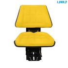 Lablt For John Deere Universal Tractor Yellow Suspension Seat W slides Rail