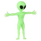      12 Glow-in-the-dark Stretchy Aliens   Ufo Kids Toys Party Favors  1 Dz      