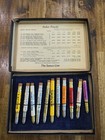 Vintage Salesman Sample Bullet Pencil Lot By The Samco Line