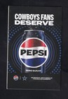 Dallas Cowboys Dak Prescott 2025 Pocket Schedule Pepsi