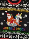 Spencer   s Workshop    santa Is Daddy    Light-up Ugly Christmas Sweater Xl Nwt